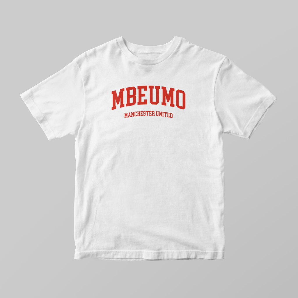 Bryan Mbeumo Varsity T-Shirt | Manchester United Graphic Tee - KDDesigns6