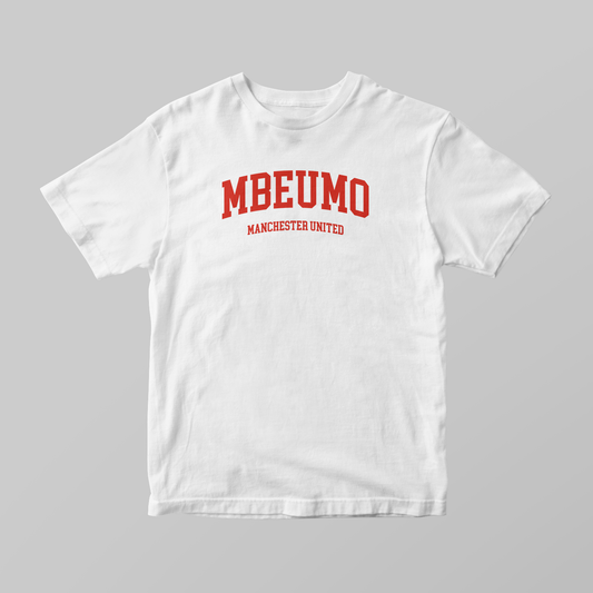 Bryan Mbeumo Varsity T-Shirt | Manchester United Graphic Tee