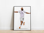Bryan Mbeumo 25/26 Manchester United Poster - KDDesigns6