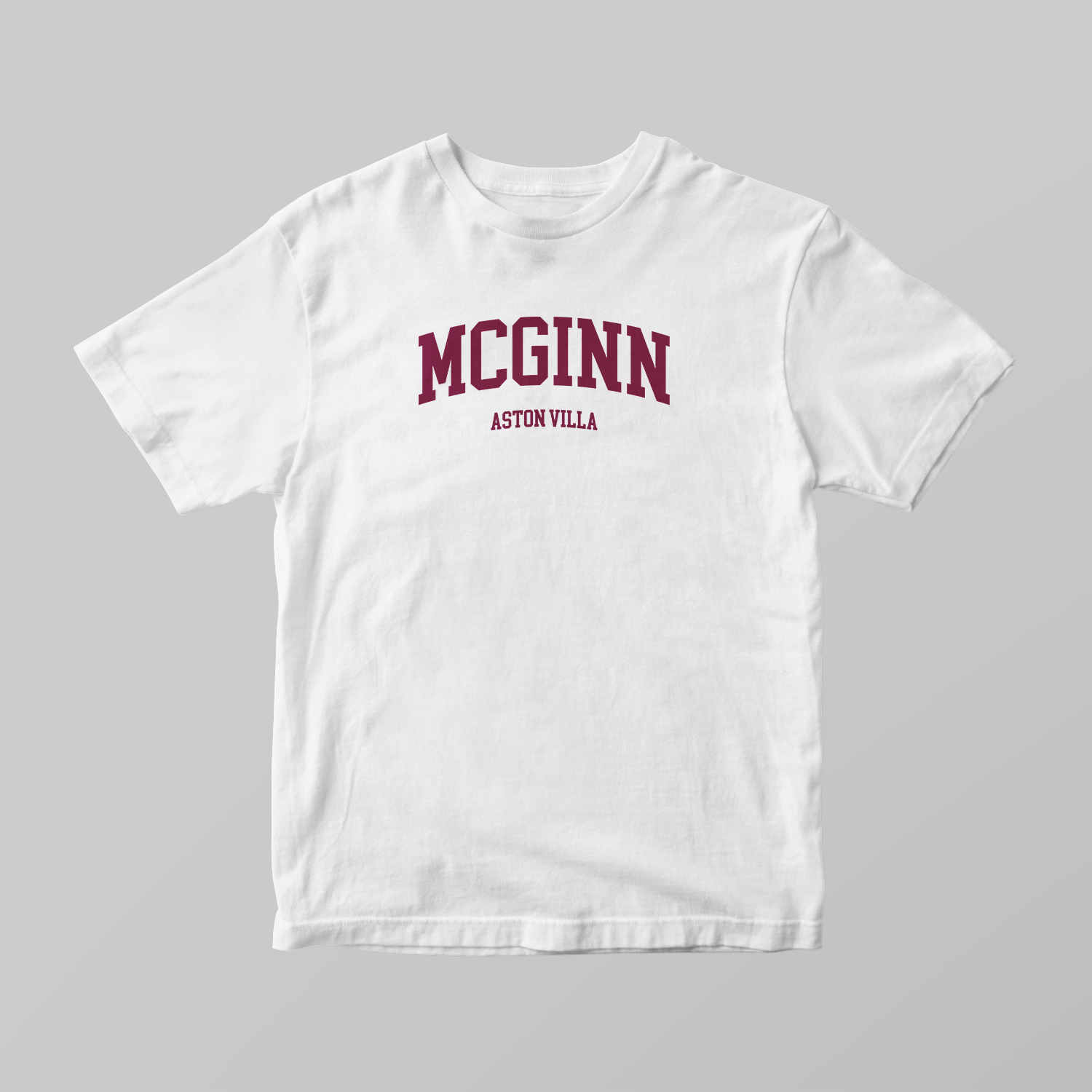 John McGinn Varsity T-Shirt | Aston Villa Graphic Tee - KDDesigns6