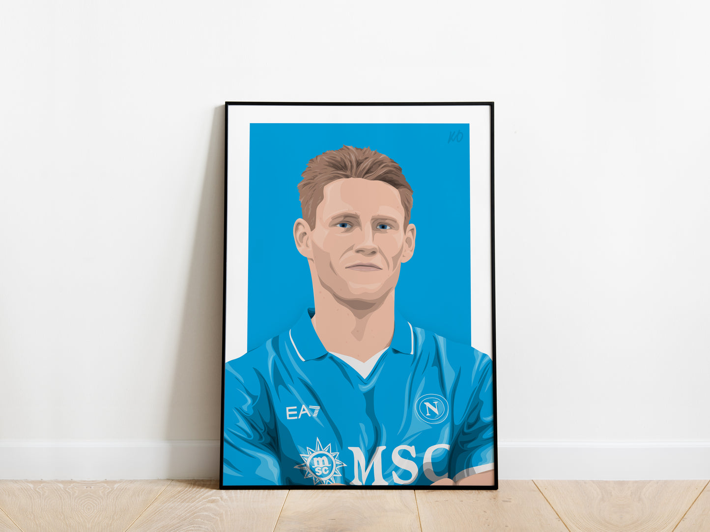 Scott McTominay Napoli Poster - KDDesigns6