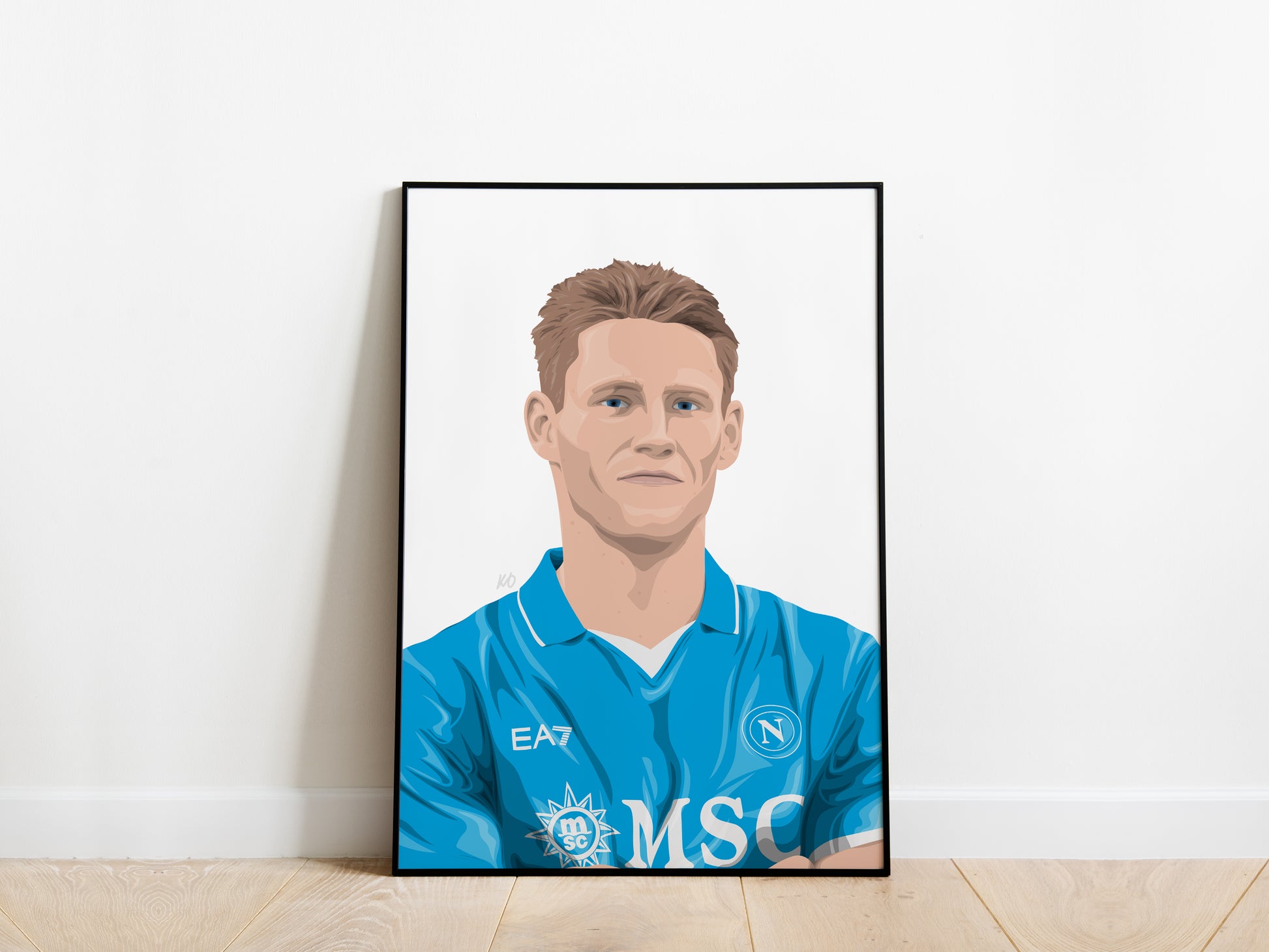 Scott McTominay Napoli Poster - KDDesigns6