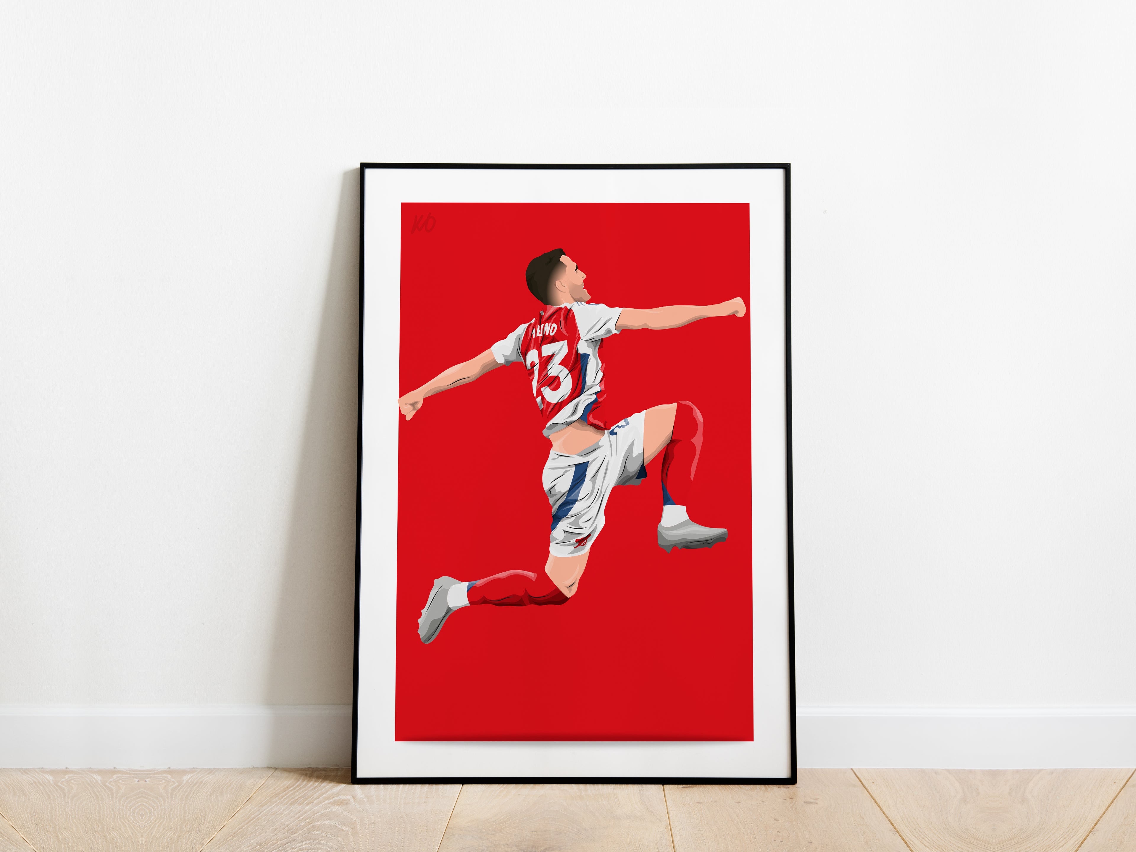 Mikel Merino Arsenal Poster - KDDesigns6