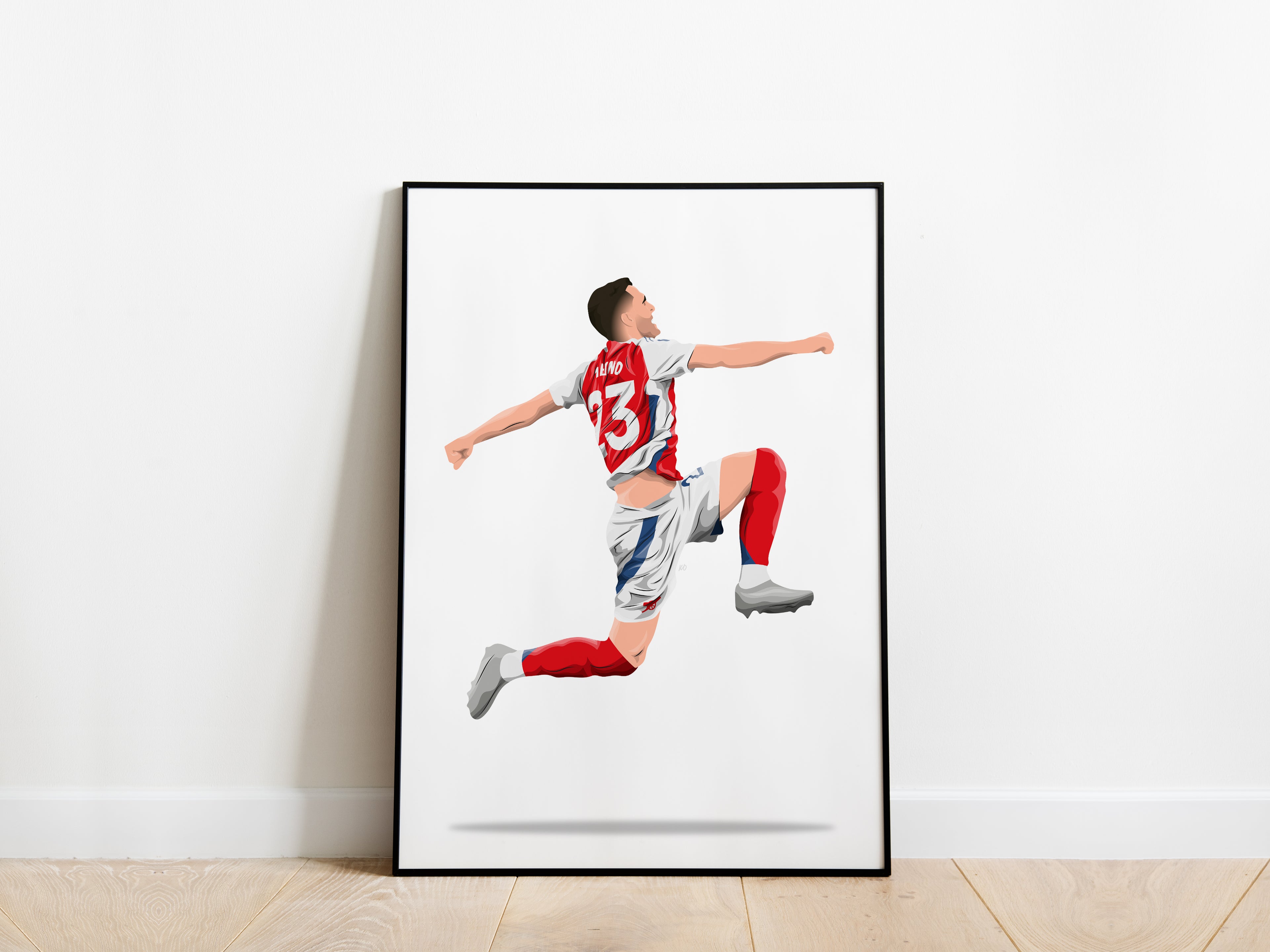 Mikel Merino Arsenal Poster - KDDesigns6