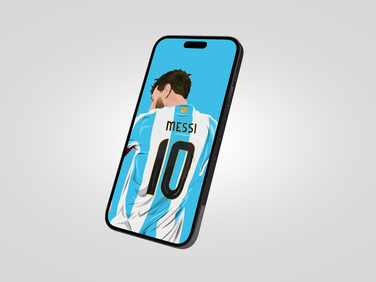 Lionel Messi Phone Wallpaper Bundle - Limited Edition - KD x Waamartins