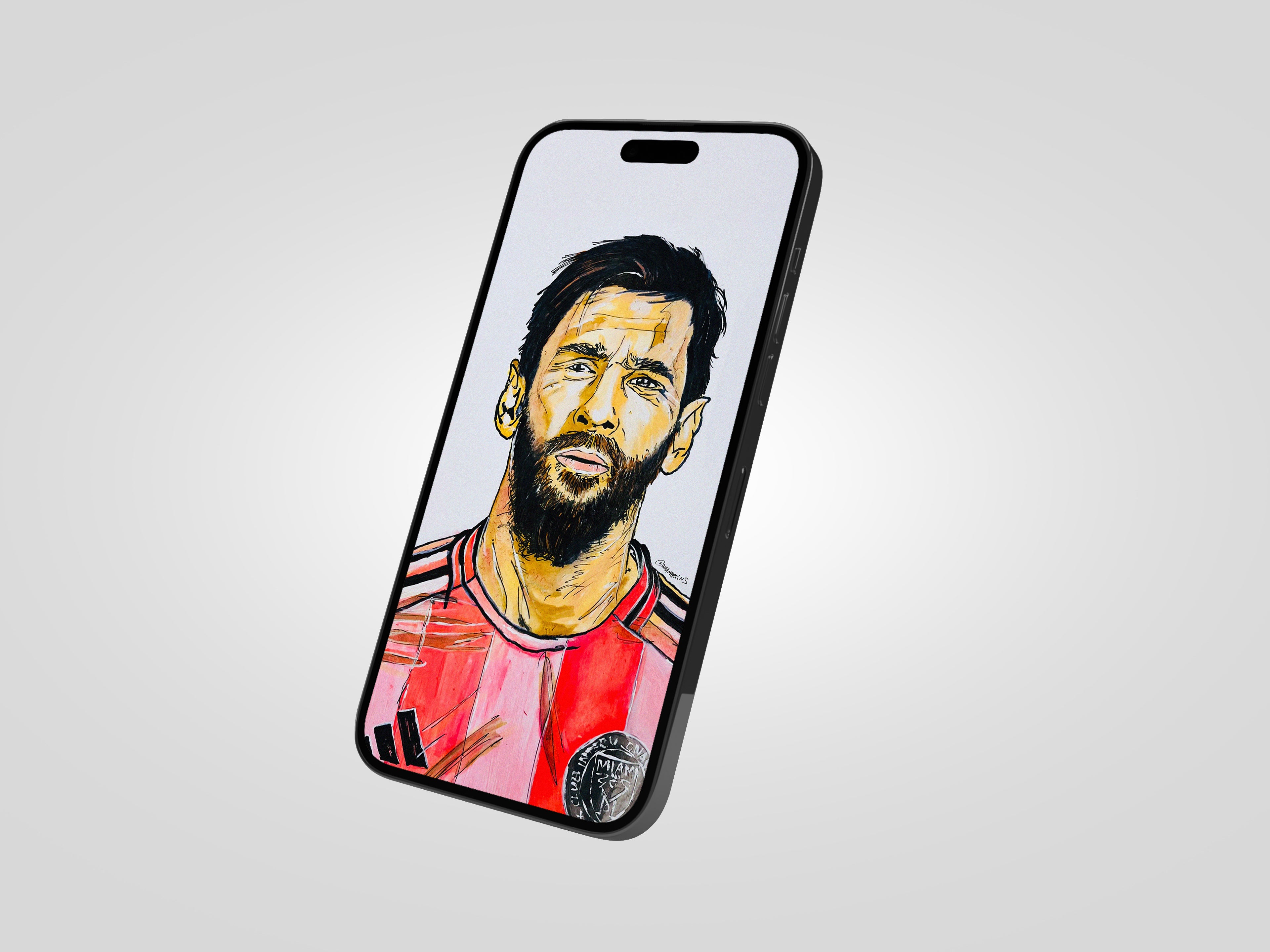 Lionel Messi Phone Wallpaper Bundle - Limited Edition - KD x Waamartins