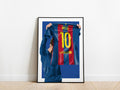 Lionel Messi Celebration Barcelona Poster - KDDesigns6