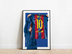 Lionel Messi Celebration Barcelona Poster - KDDesigns6
