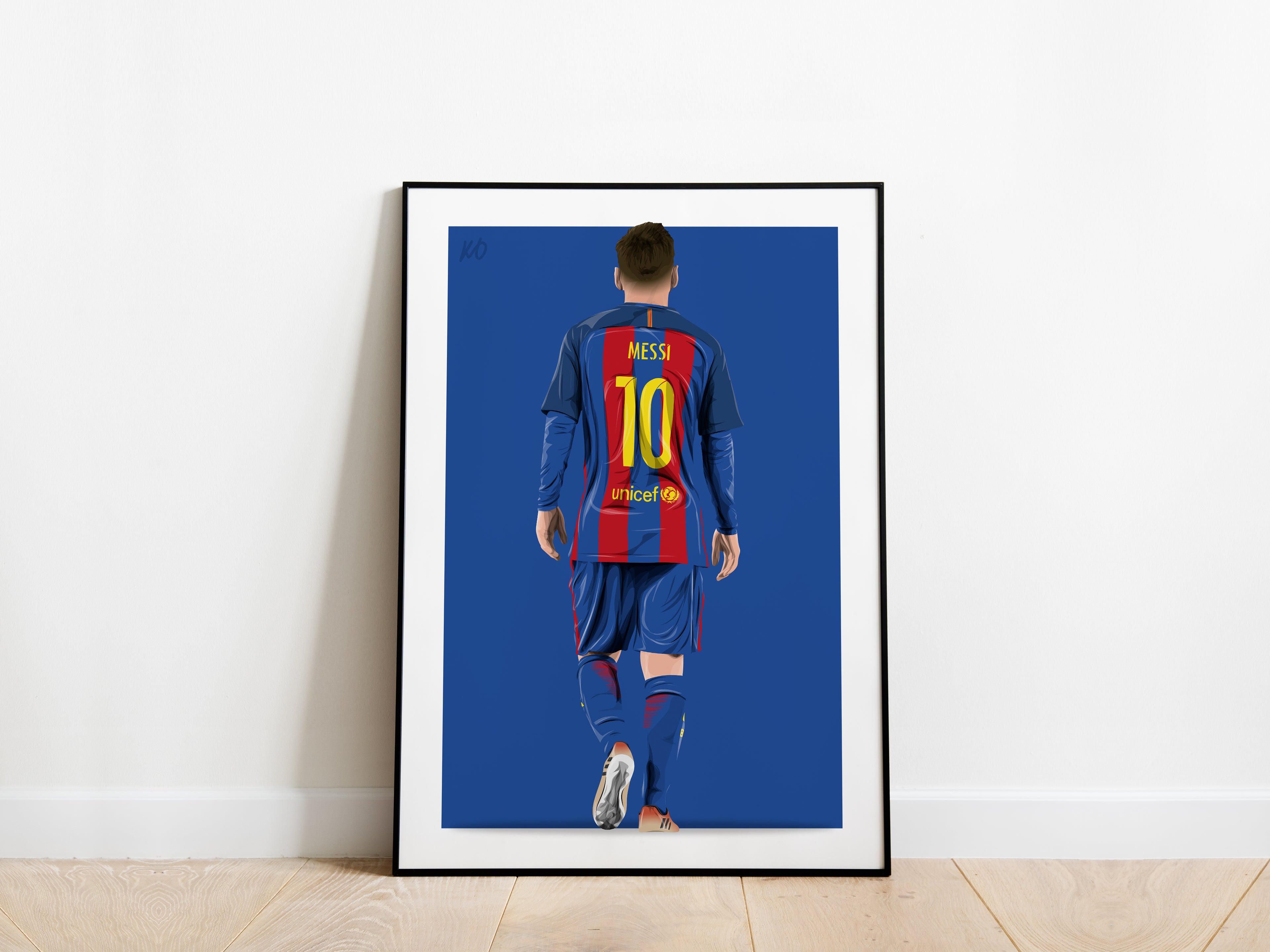 Lionel Messi 2015/16 Barcelona Poster - KDDesigns6