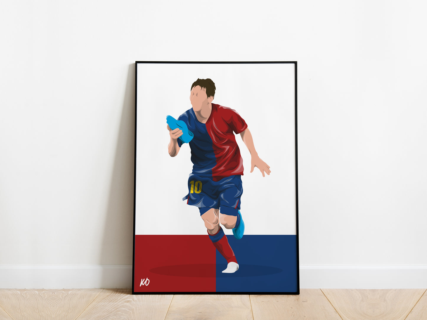 Lionel Messi Barcelona Poster - KDDesigns6