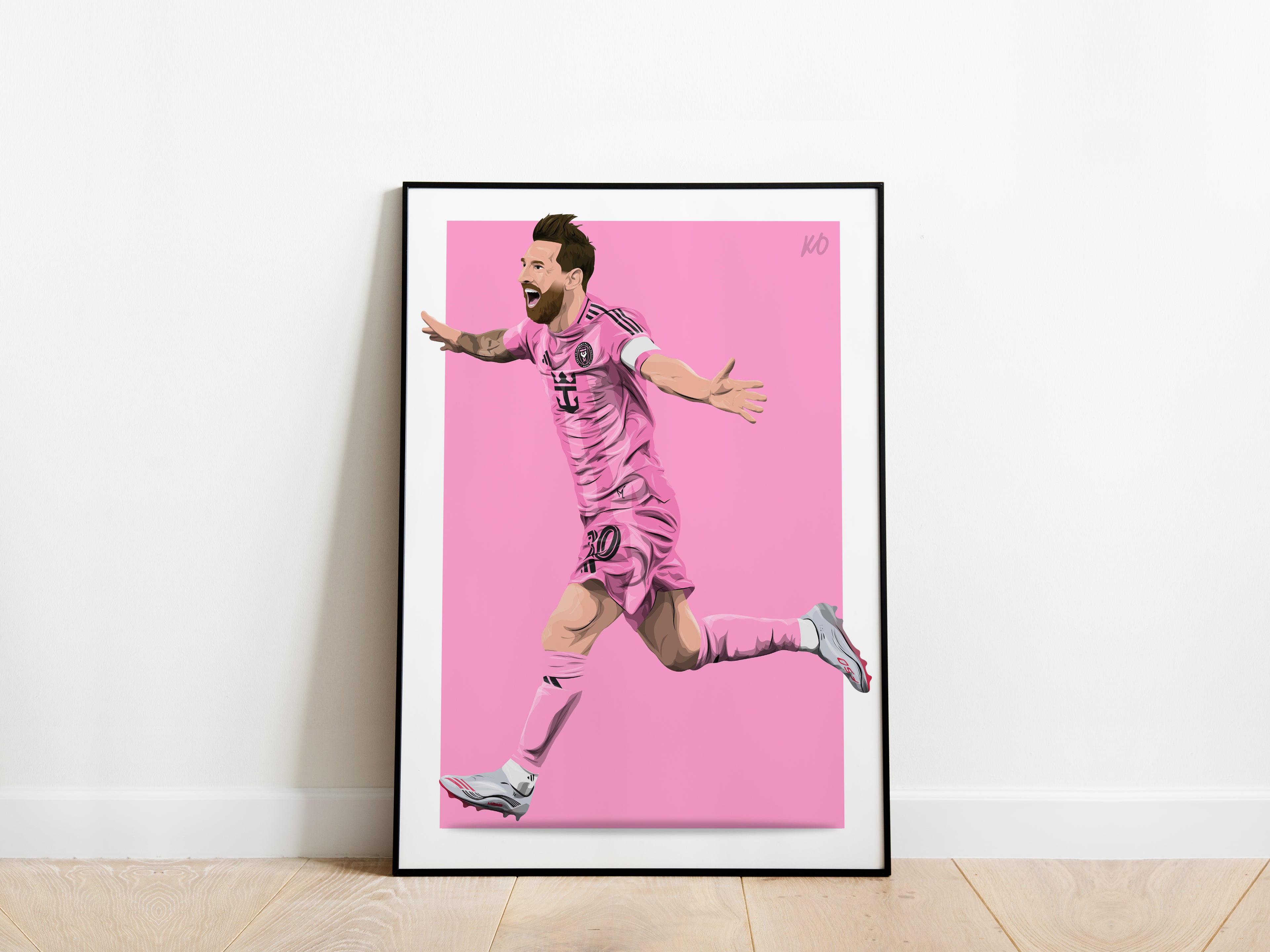 Lionel Messi Club World Cup Inter Miami Poster - KDDesigns6