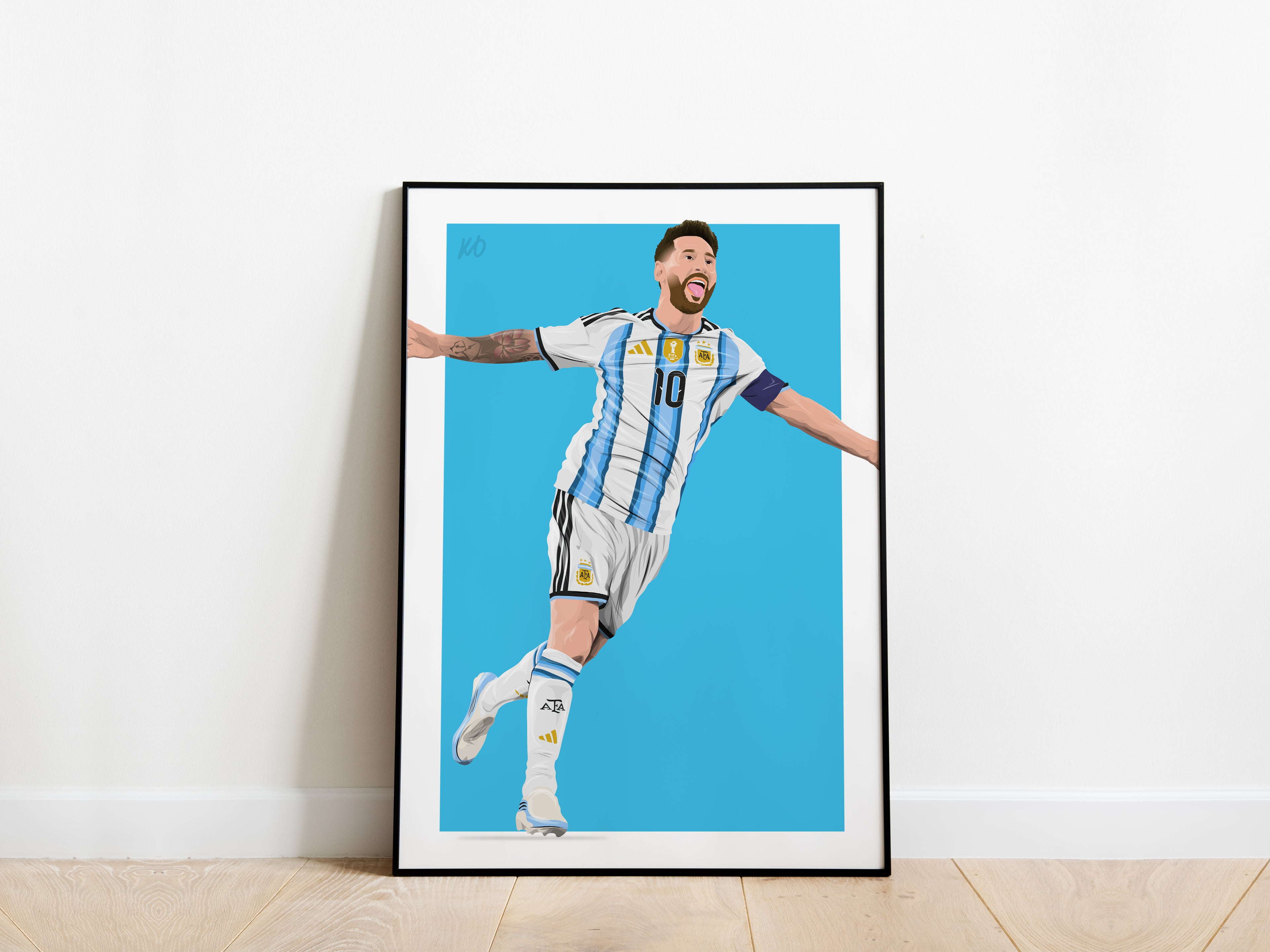 Lionel Messi World Cup 2026 Argentina Poster