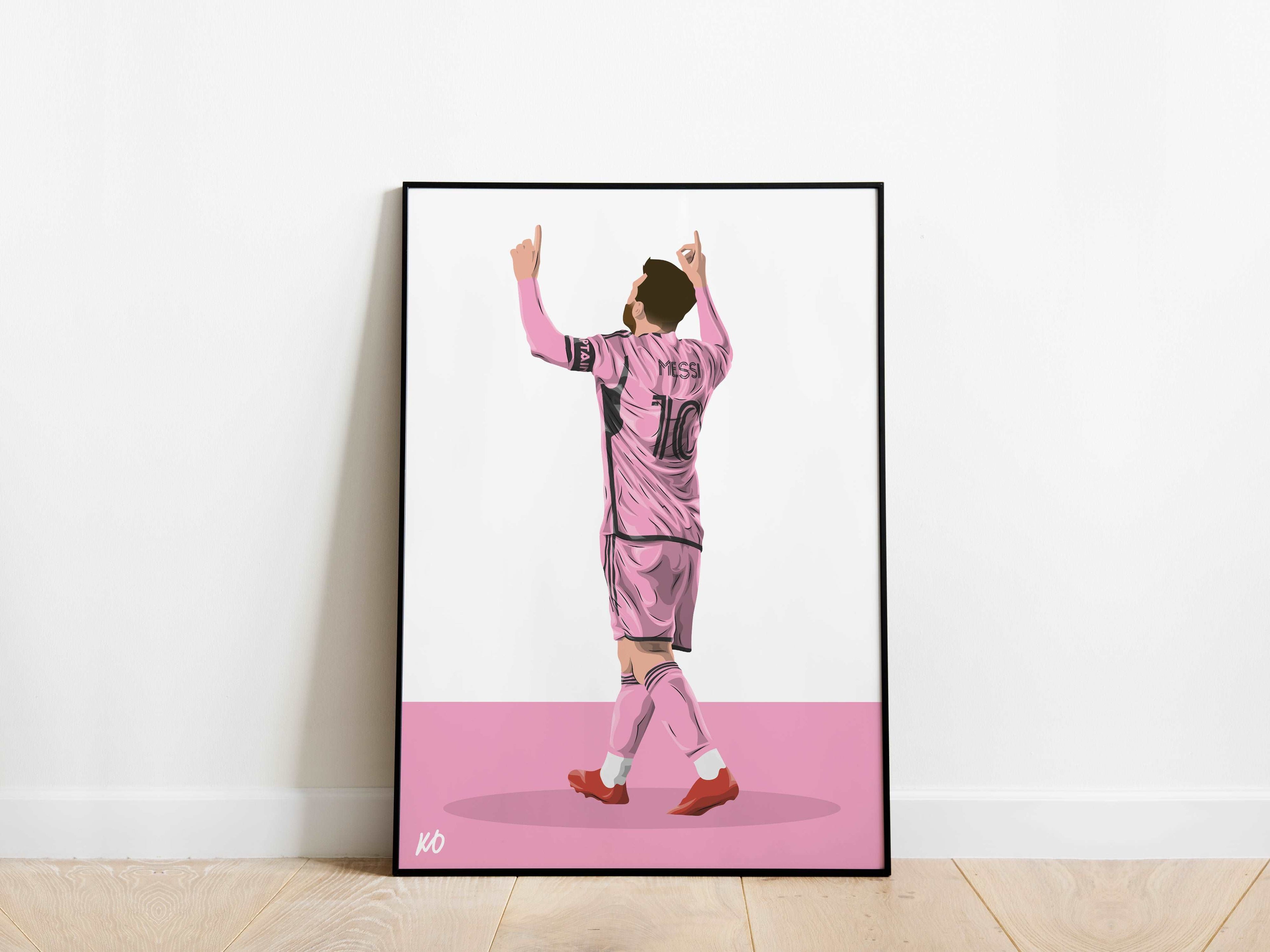 Lionel Messi Inter Miami Poster - KDDesigns6