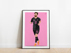 Lionel Messi Celebration Inter Miami Poster - KDDesigns6