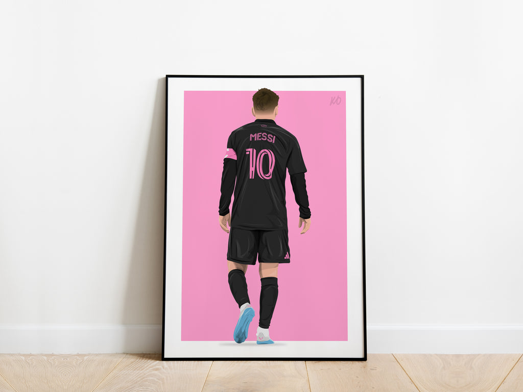 Lionel Messi 2026 Inter Miami Poster
