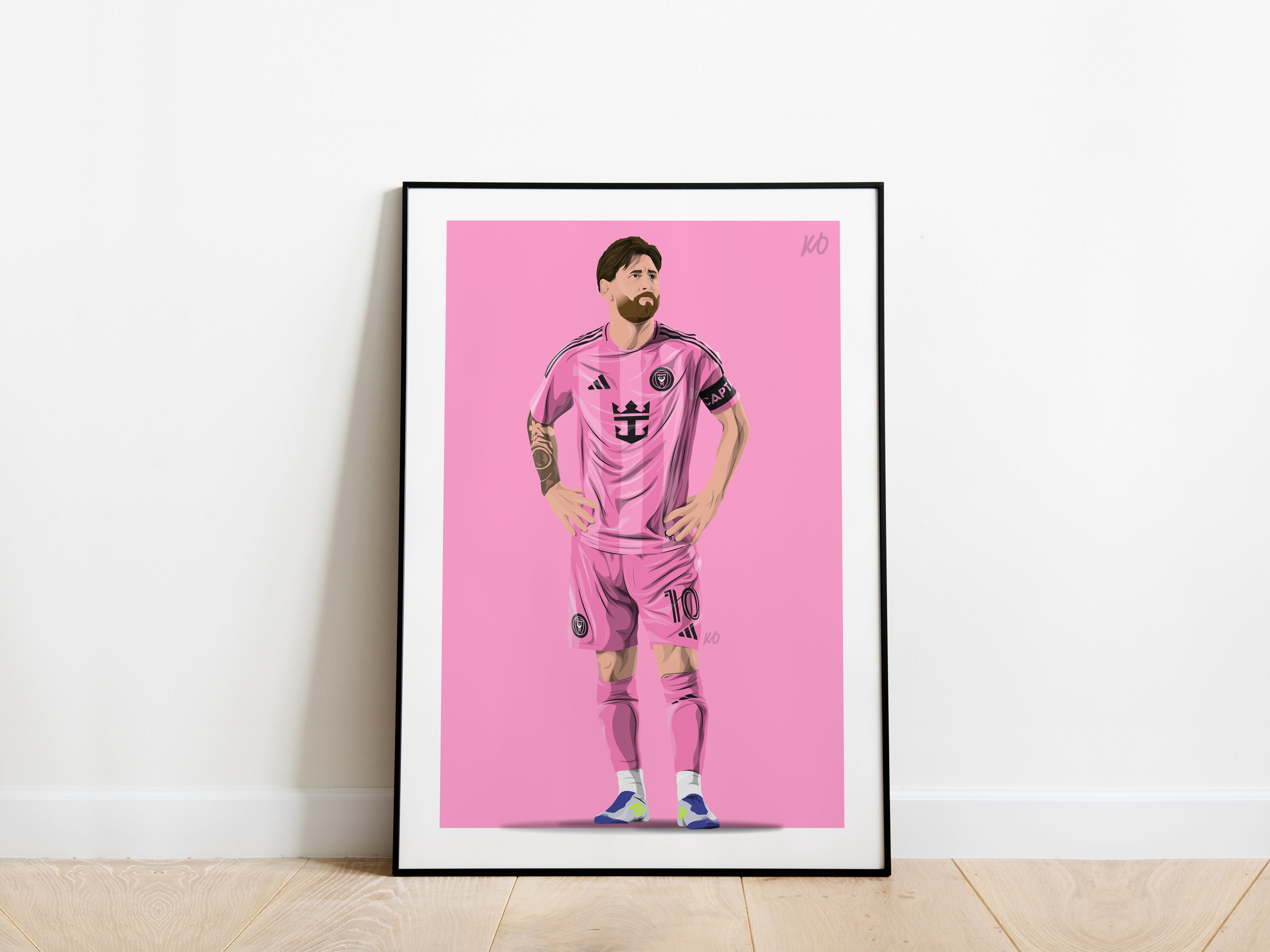Lionel Messi 25/26 Inter Miami Poster - KDDesigns6