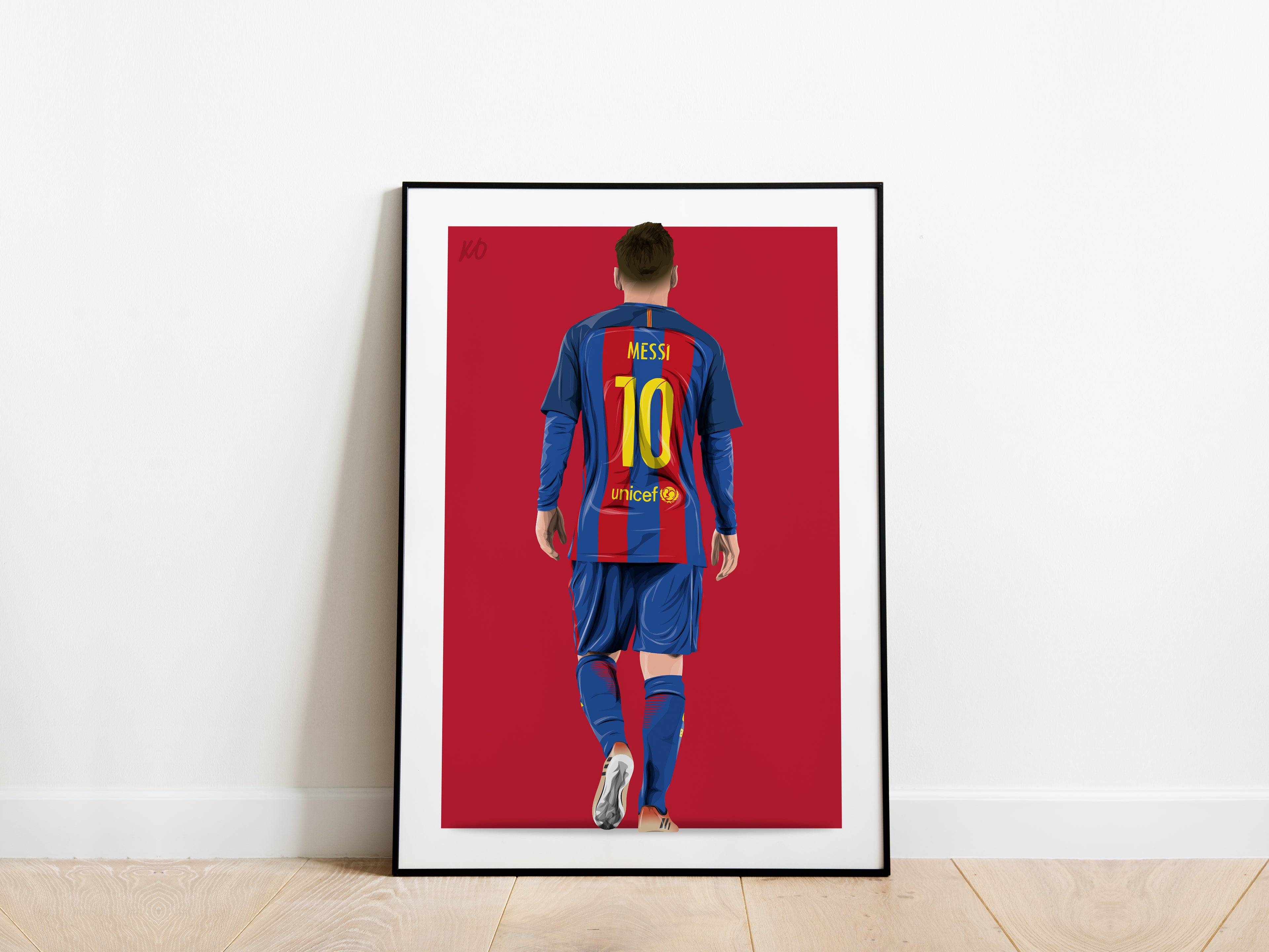 Lionel Messi 2015/16 Barcelona Poster - KDDesigns6