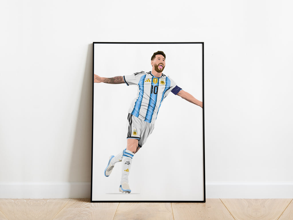 Lionel Messi World Cup 2026 Argentina Poster