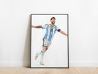 Lionel Messi World Cup 2026 Argentina Poster