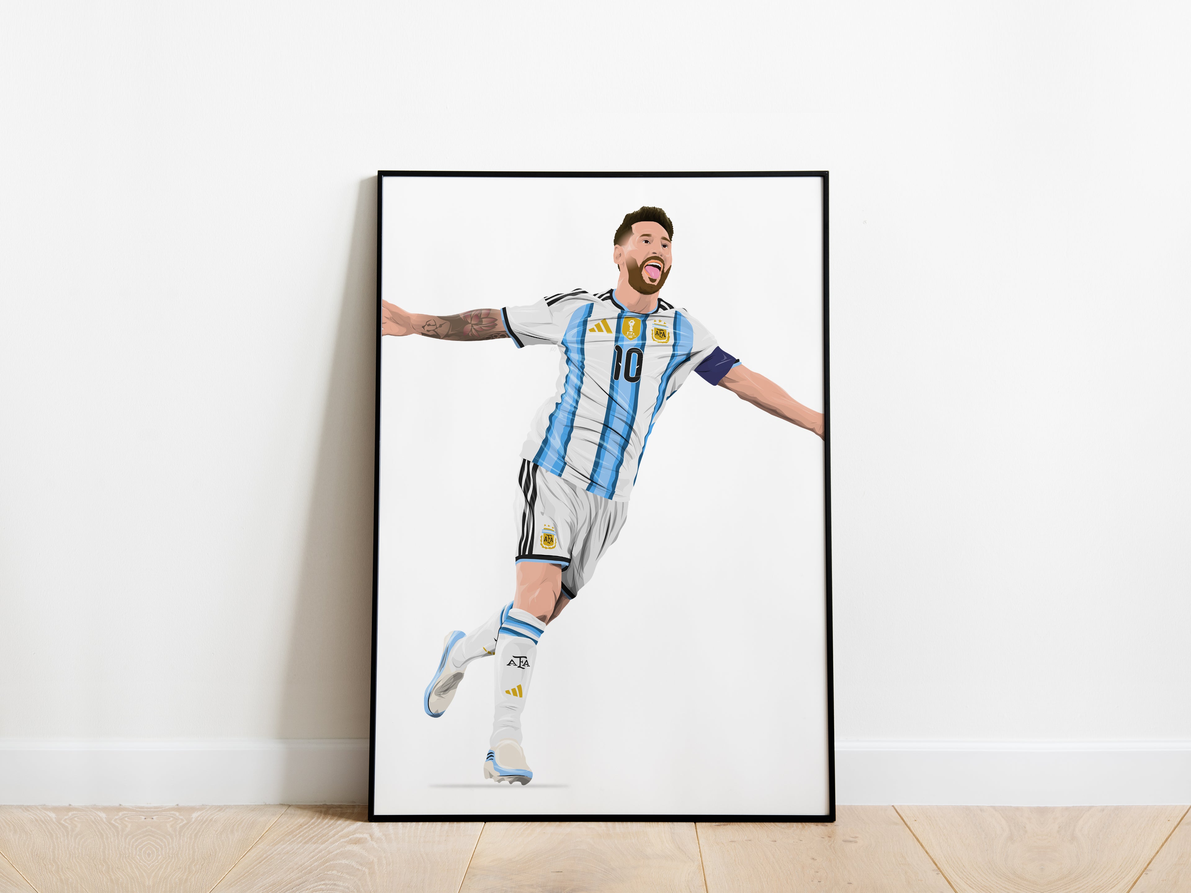 Lionel Messi World Cup 2026 Argentina Poster