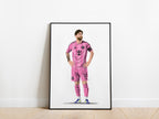 Lionel Messi 25/26 Inter Miami Poster - KDDesigns6