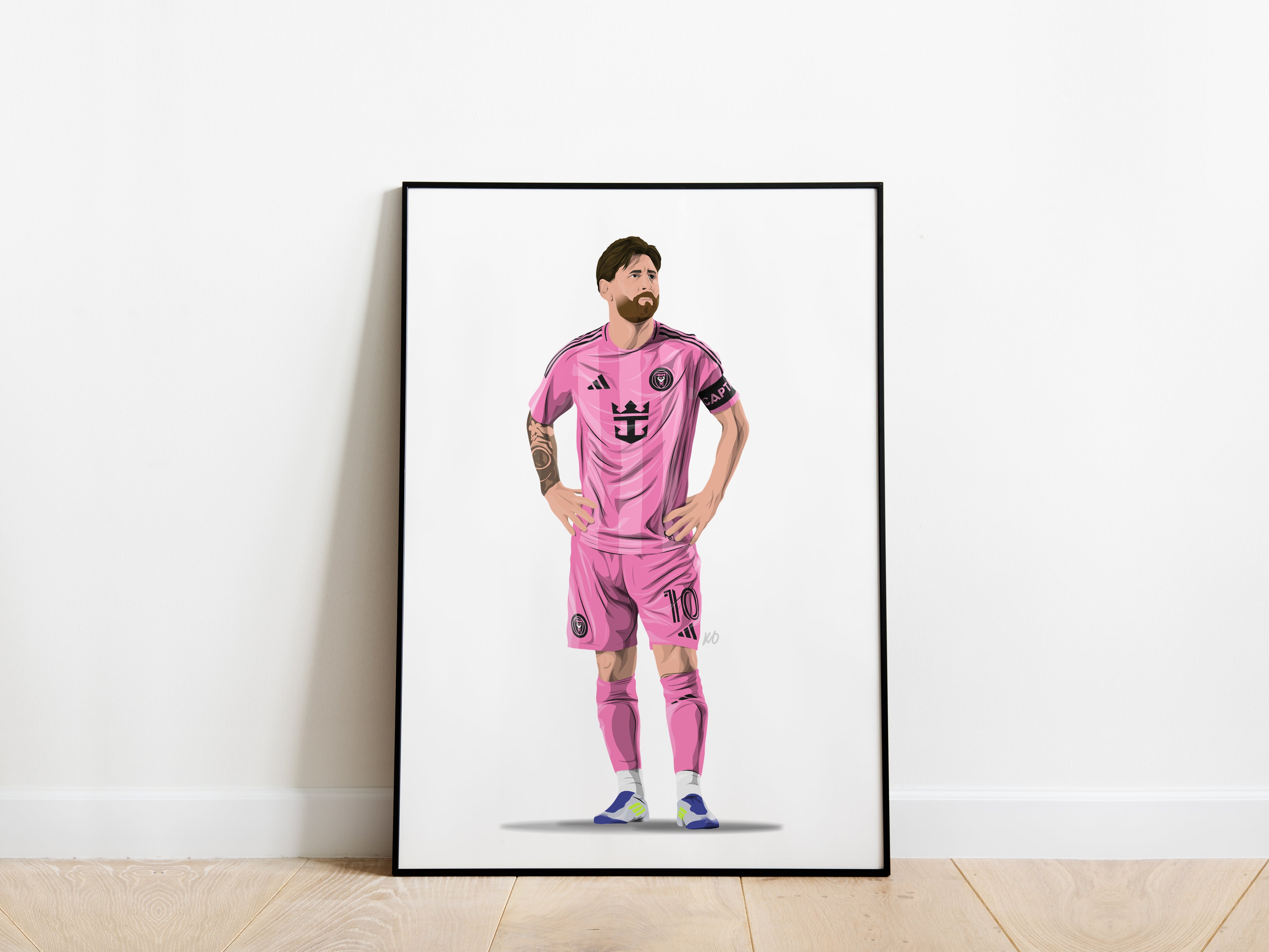 Lionel Messi 25/26 Inter Miami Poster - KDDesigns6