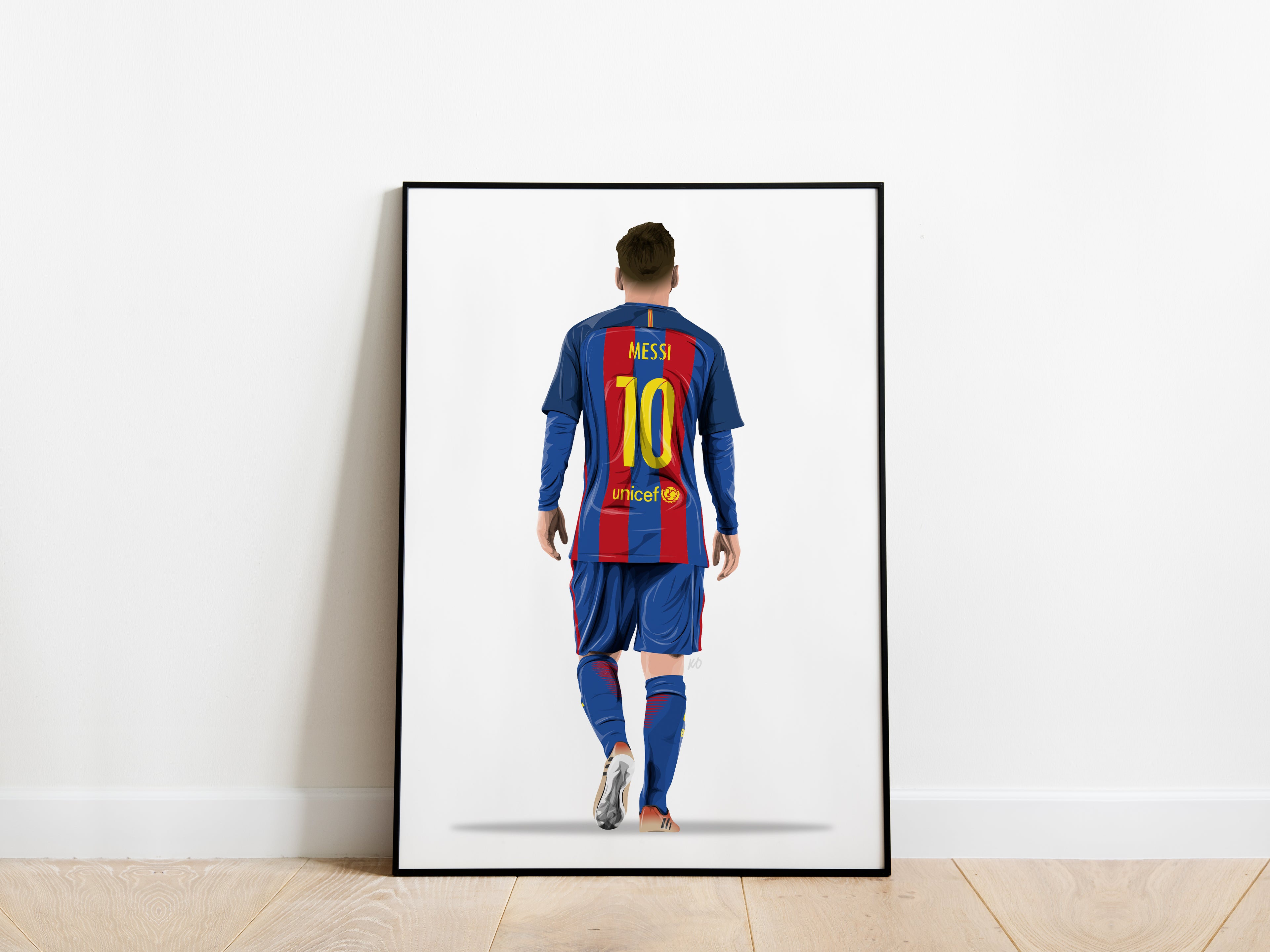 Lionel Messi 2015/16 Barcelona Poster - KDDesigns6