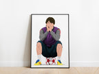Lionel Messi Champions League FC Barcelona Poster - KDDesigns6