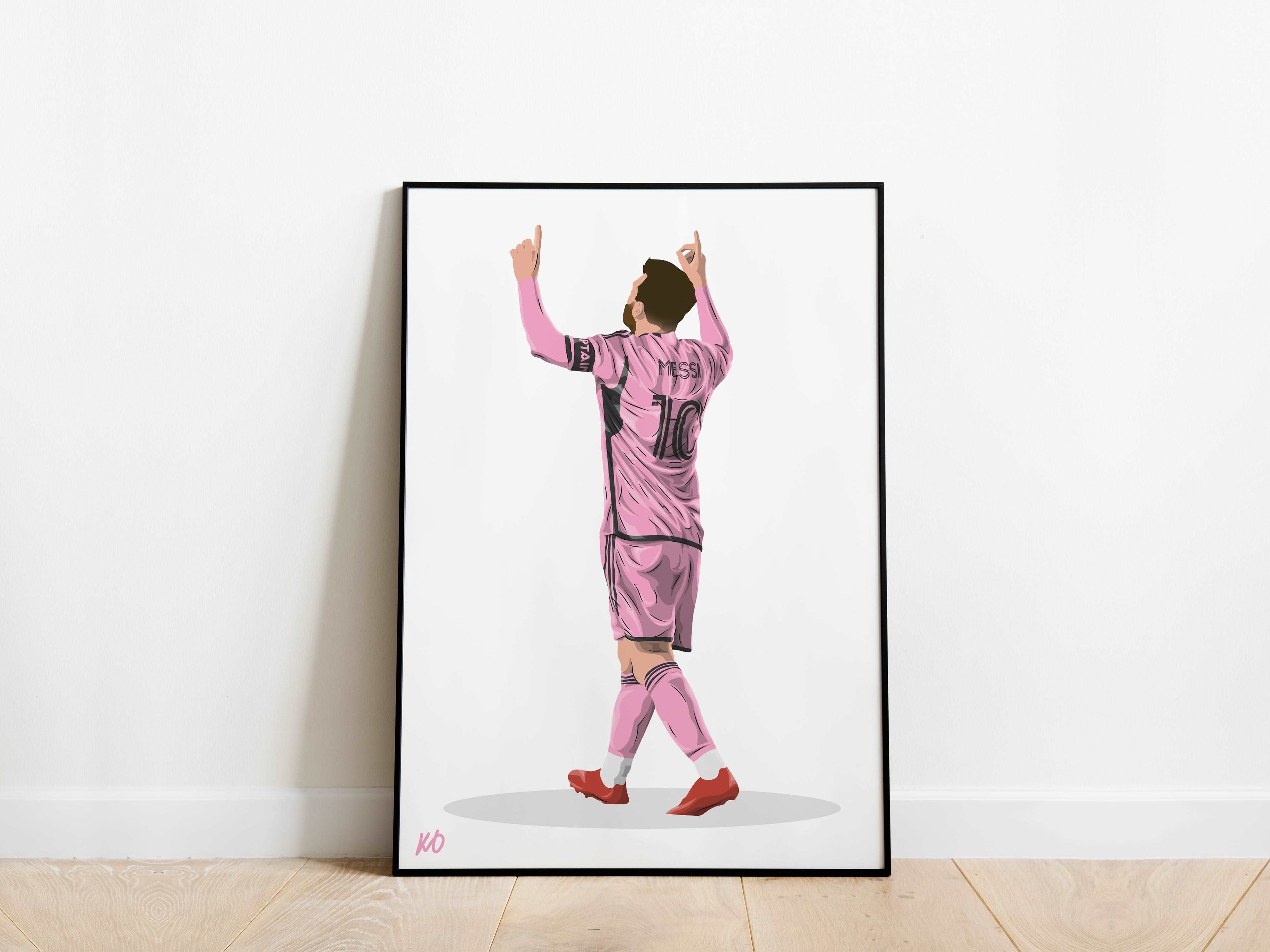 Lionel Messi Inter Miami Poster - KDDesigns6