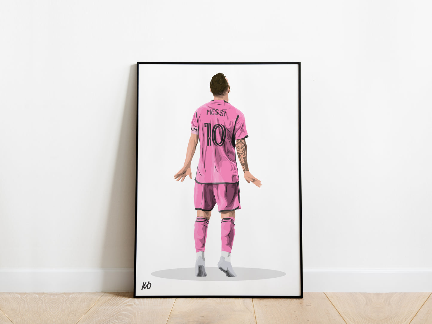 Lionel Messi Inter Miami Poster