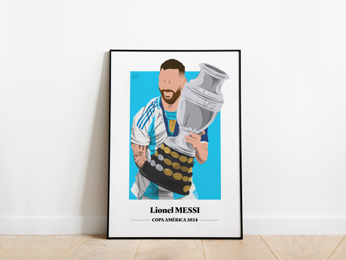 Lionel Messi Argentina Poster - KDDesigns6