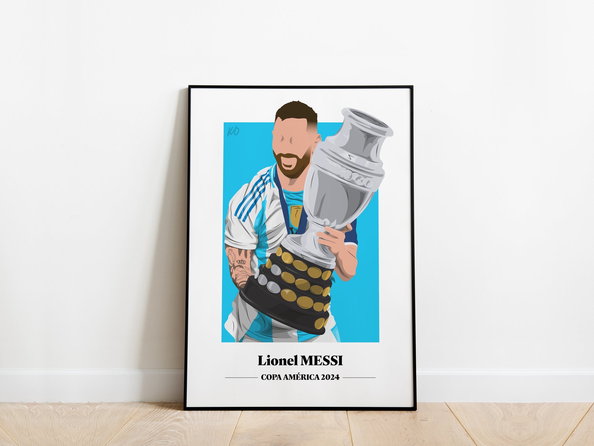 Lionel Messi Argentina Poster - KDDesigns6