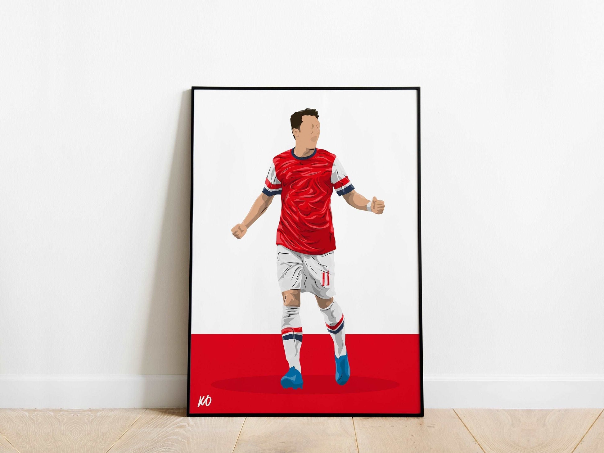 Mesut Ozil Arsenal Poster - KDDesigns6