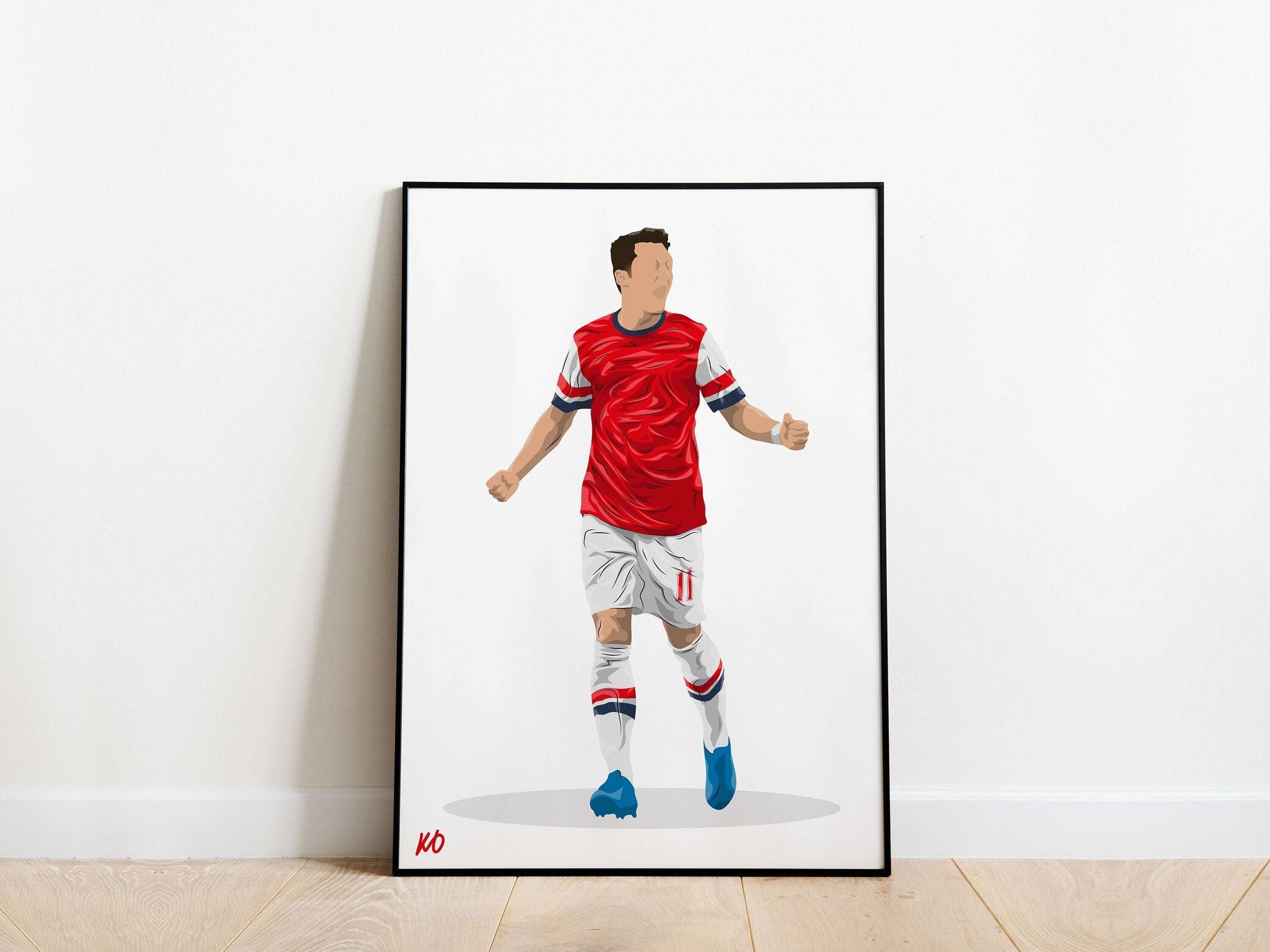 Mesut Ozil Arsenal Poster - KDDesigns6