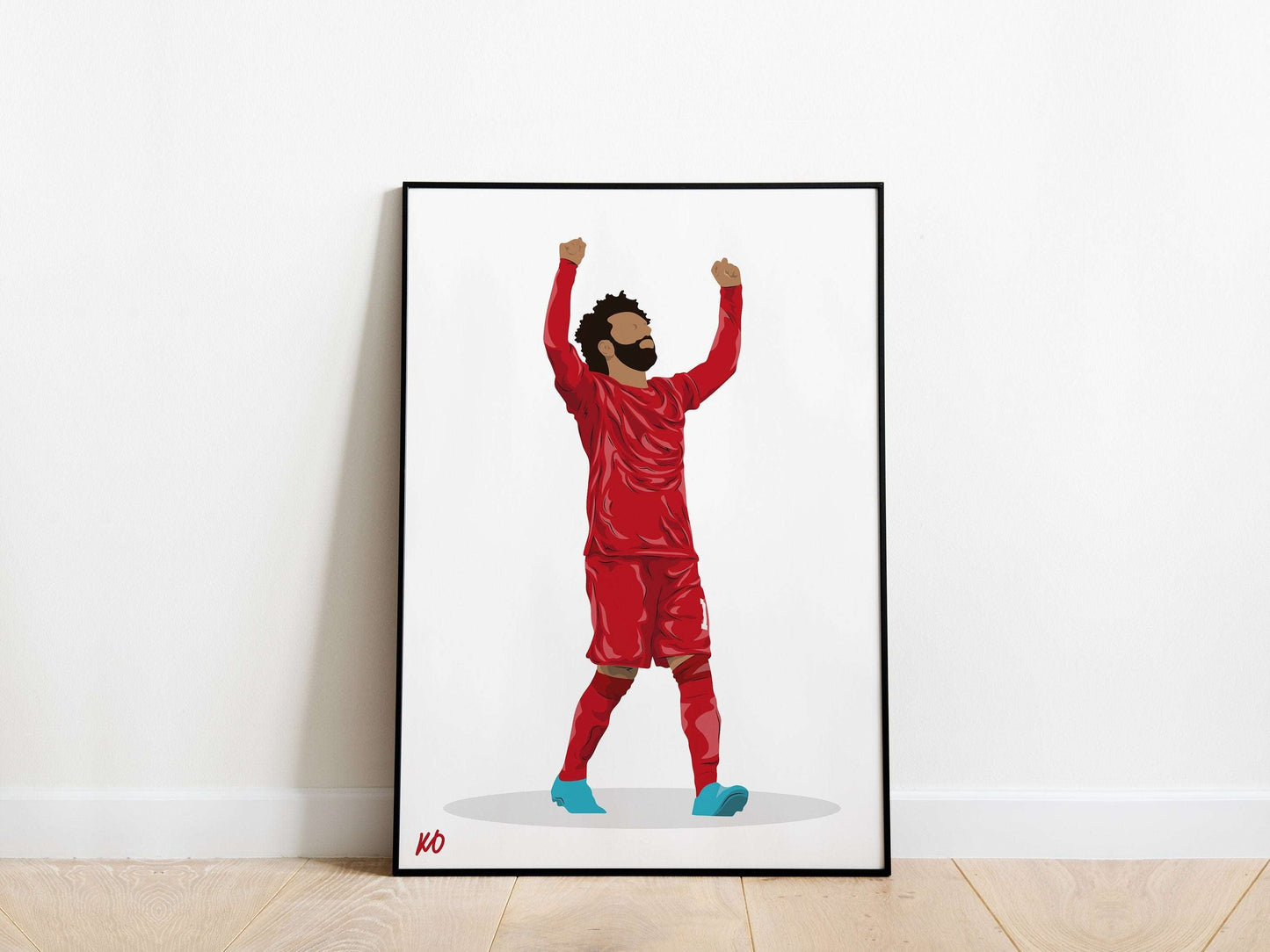Mo Salah Liverpool Poster KDDesigns6
