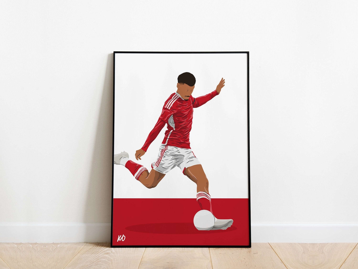 Morgan Gibbs-White Nottingham Forest Poster - KDDesigns6