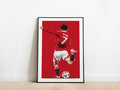 Mason Mount Europa League Semi Final Manchester United Poster - KDDesigns6