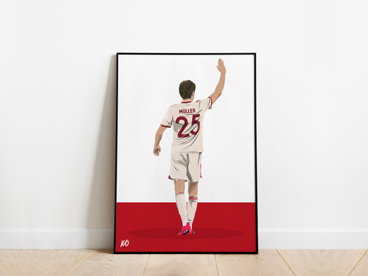 Thomas Muller Bayern Munich Poster