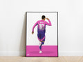 Jamal Musiala Euro 2024 Celebration Germany Poster - KDDesigns6