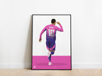 Jamal Musiala Euro 2024 Celebration Germany Poster - KDDesigns6