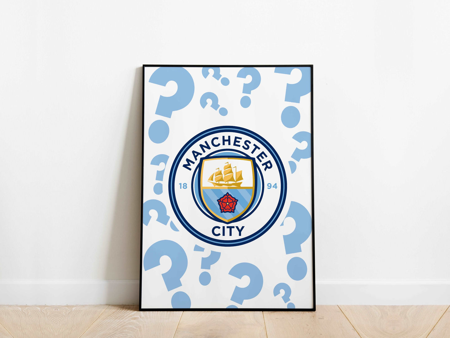 Mystery Poster - Man City Edition KDDesigns6