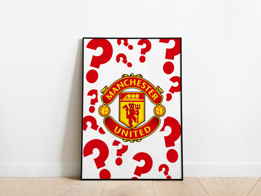 Mystery Poster - Manchester United Edition KDDesigns6