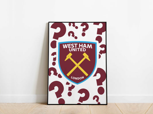 Mystery Poster - West Ham United Edition KDDesigns6