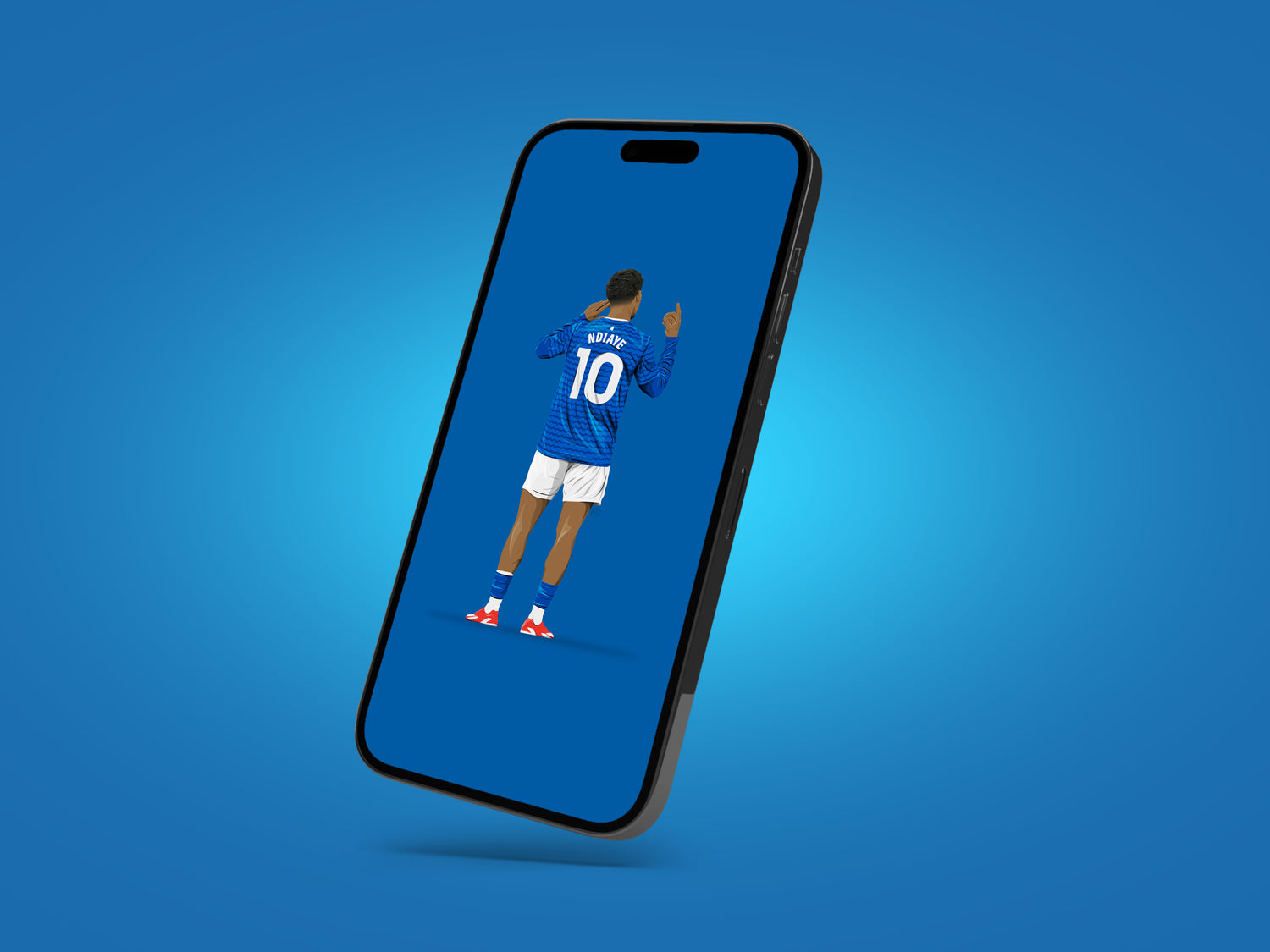 Iliman Ndiaye Everton Wallpaper - KDDesigns6