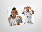 Neymar Jr Portrait Santos FC Bundle - KDDesigns6