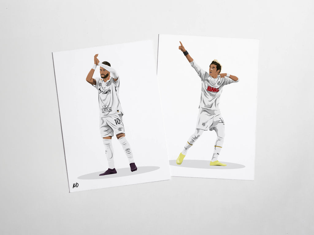 Neymar Jr Santos FC Bundle - KDDesigns6