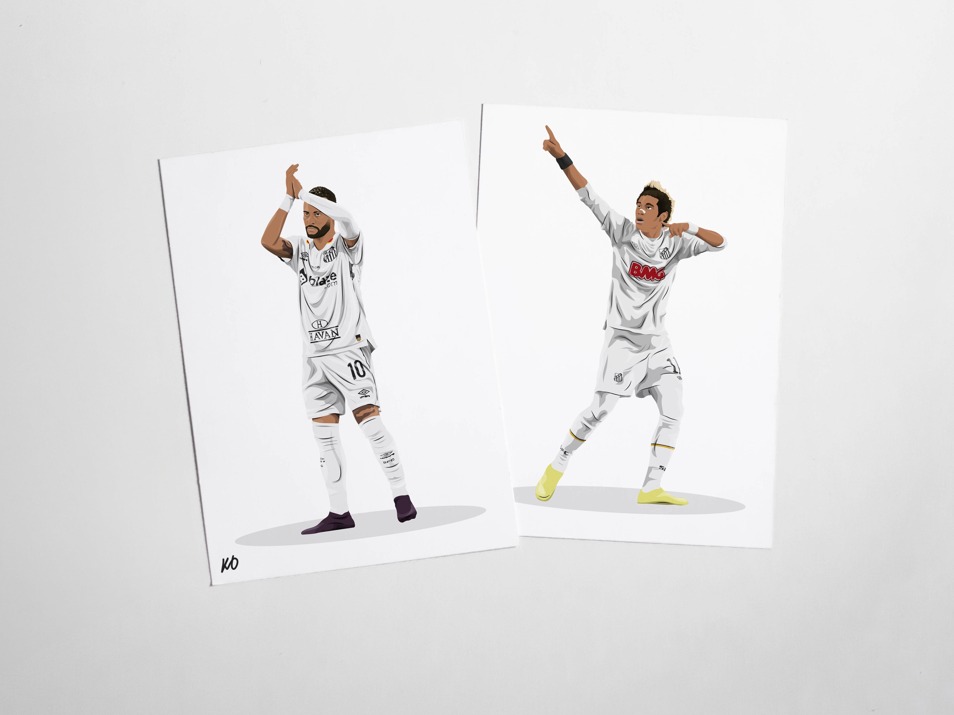 Neymar Jr Santos FC Bundle - KDDesigns6