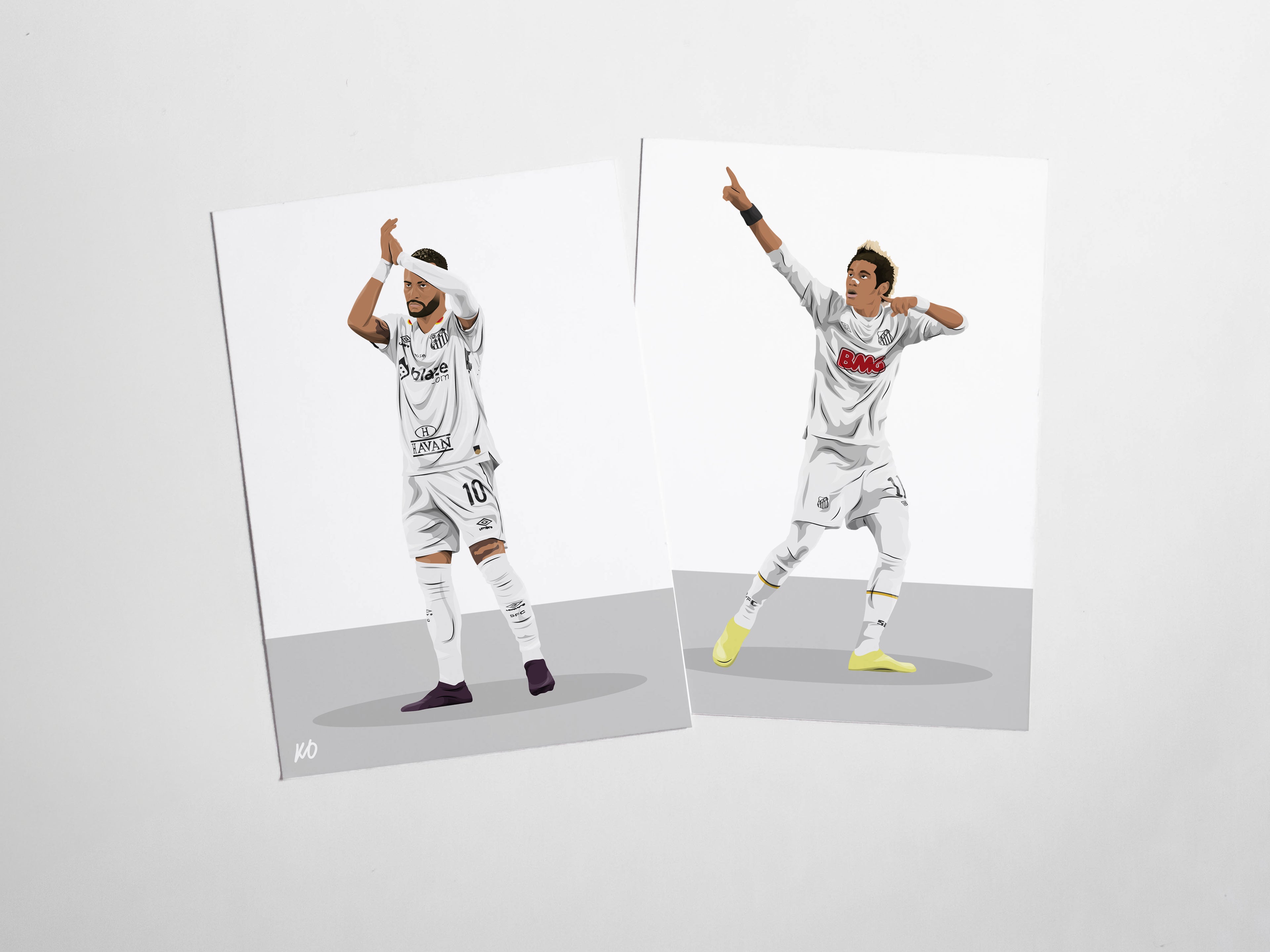 Neymar Jr Santos FC Bundle - KDDesigns6