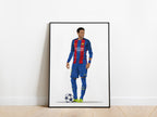 Neymar Jr 2015/16 Barcelona Poster - KDDesigns6