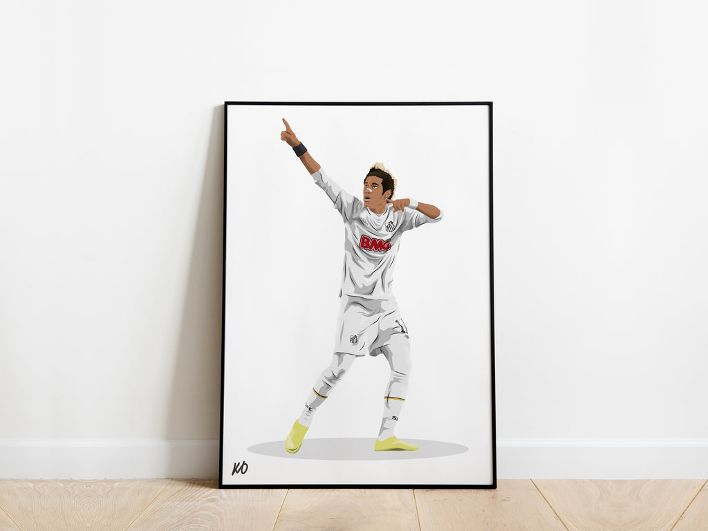 Neymar Jr Santos FC Bundle - KDDesigns6